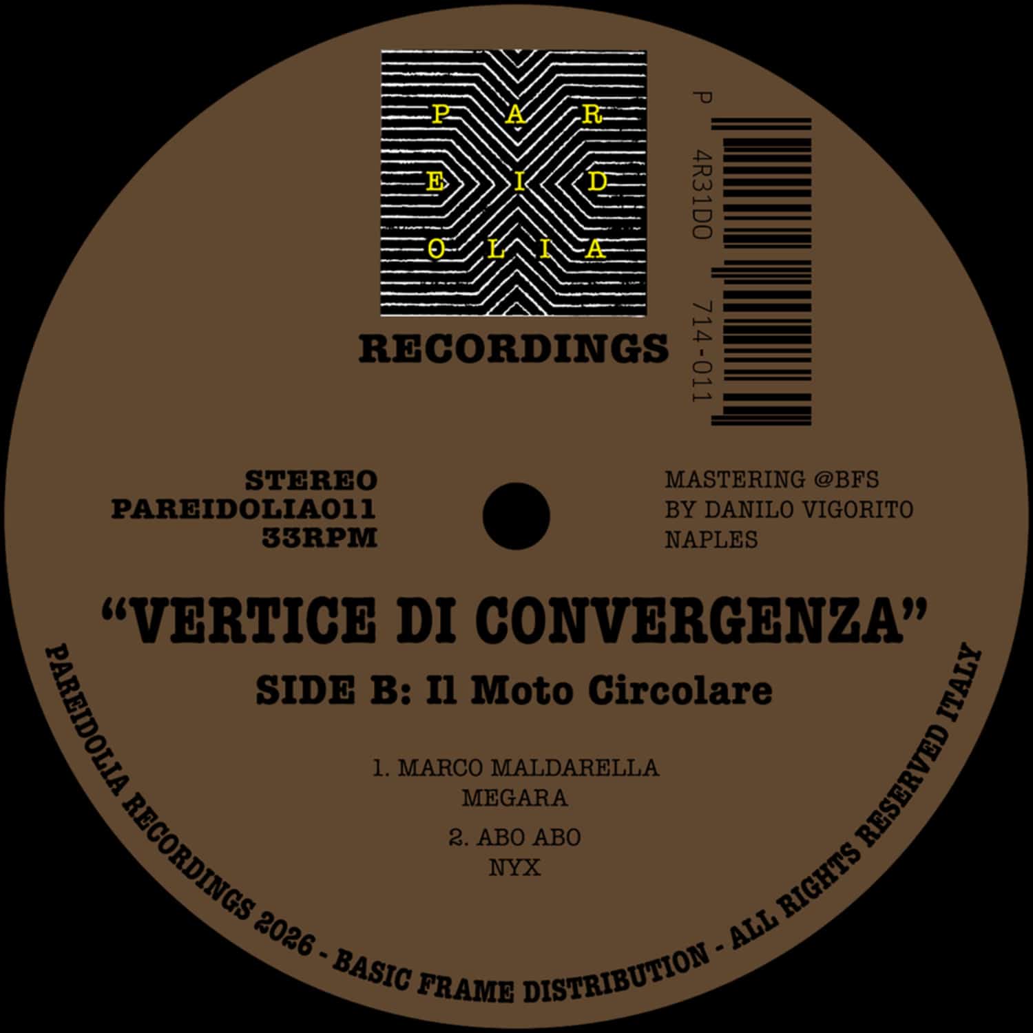 Vertice Di Convergenza cover
